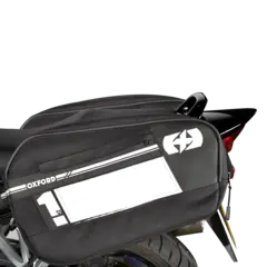 Oxford F1 Pannier 55L Sidevesker Svart/Grå