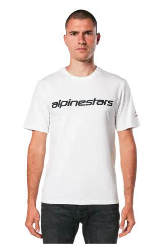 Alpinestars Linear Wordmark 2.0 Hvit/Rød/Sort
