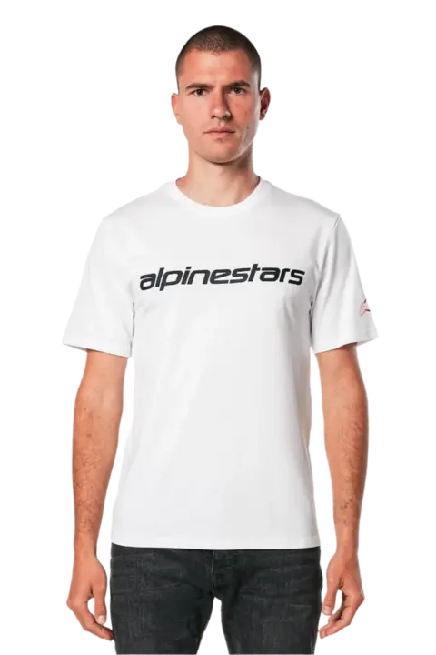 Alpinestars Linear Wordmark 2.0 Hvit/Rød/Sort