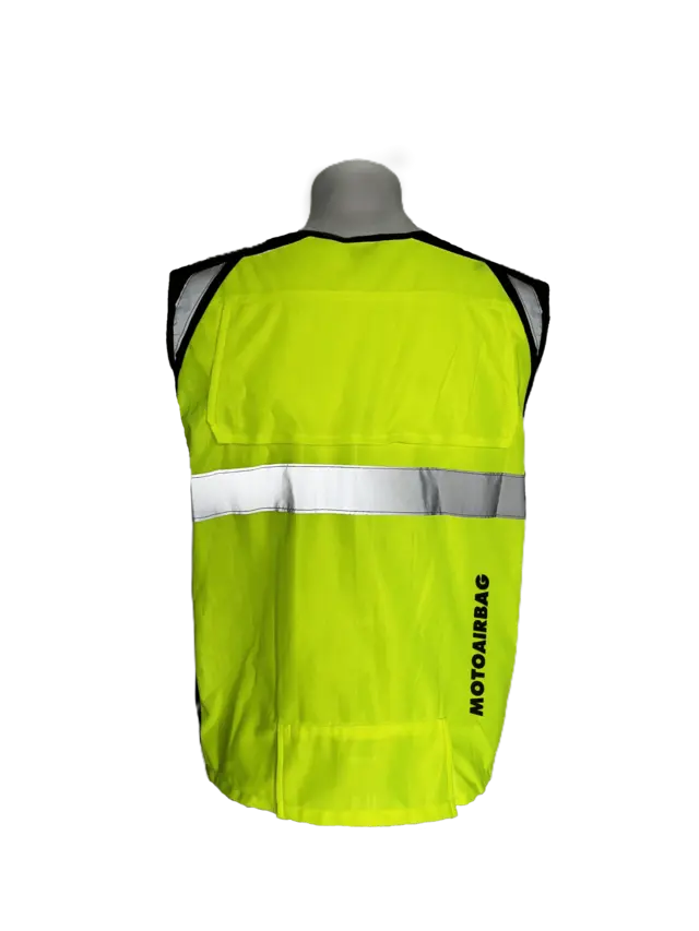 MOTOAIRBAG Refleksvest Fluoriserende Gul 