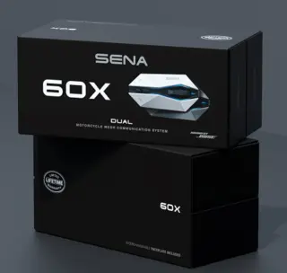 Sena 60X Duo 2pk Sound by Bose, Mesh 3.0 og Wave Intercom 