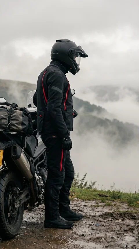 Richa MC-Bukse Platinum Gore-Tex Pro Svart 