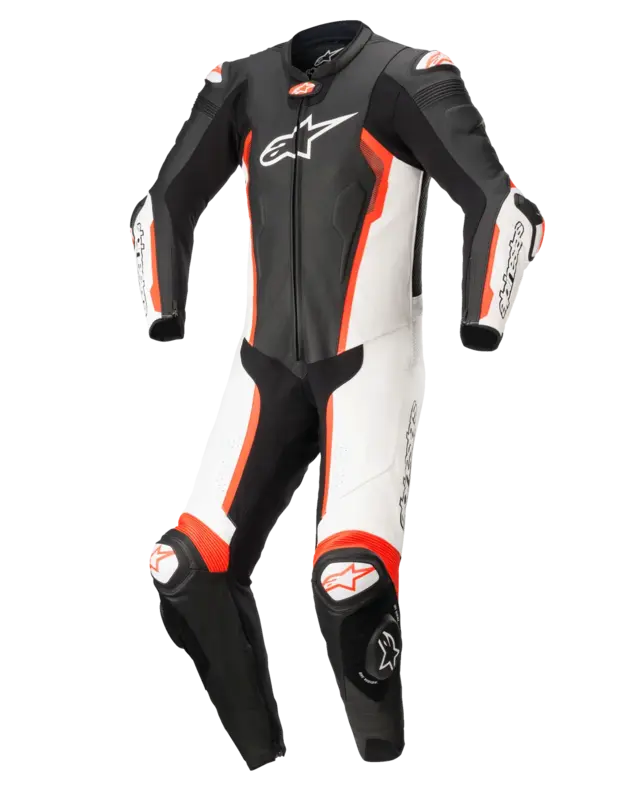 Alpinestars Missile 1PCS Skinndress Svart/Hvit/Rød 
