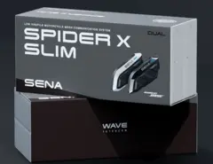 Sena SPIDER X Slim DUO Ultratynn Mesh Intercom 2pk