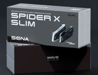 Sena SPIDER X Slim DUO Ultratynn Mesh Intercom 2pk