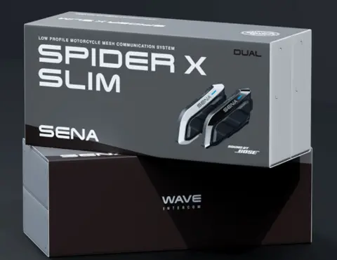 Sena SPIDER X Slim DUO Ultratynn Mesh Intercom 2pk 
