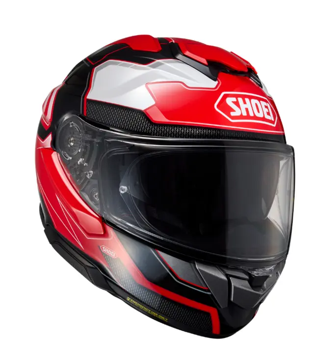 Shoei GT AIR 3 AGILITY TC1 MC-Hjelm Rød/Svart/Hvit - Toppmodell! 