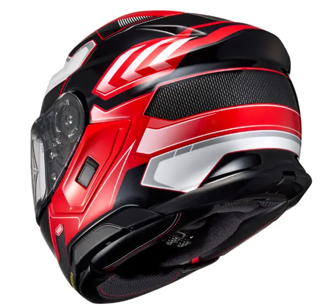 Shoei GT AIR 3 AGILITY TC1 MC-Hjelm Rød/Svart/Hvit - Toppmodell! 