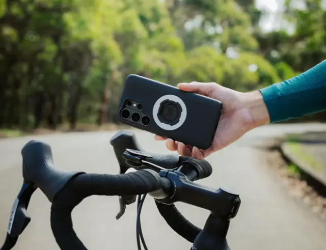 QUAD LOCK Out Front Pro Bike Mount V2 Mobilfeste til Trøsykkel i Aliminium 