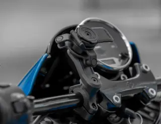 QUAD LOCK PRO Motorcycle Handlebar Mount Styrefeste til MC i Aliminium