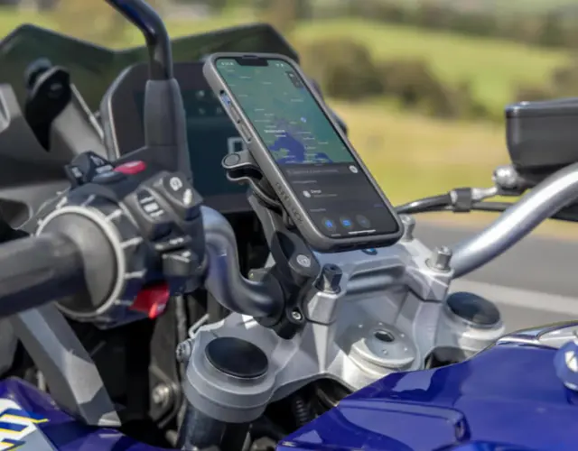 QUAD LOCK PRO Motorcycle Handlebar Mount Styrefeste til MC i Aliminium 