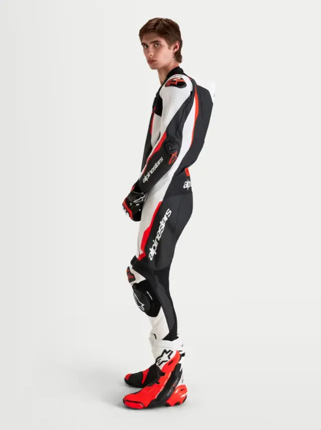 Alpinestars Missile V3 1PC Black/White/Red Fluo 