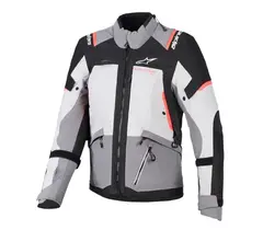 Alpinestars Dame Andes v4  MC-Jakke Grå/Rød