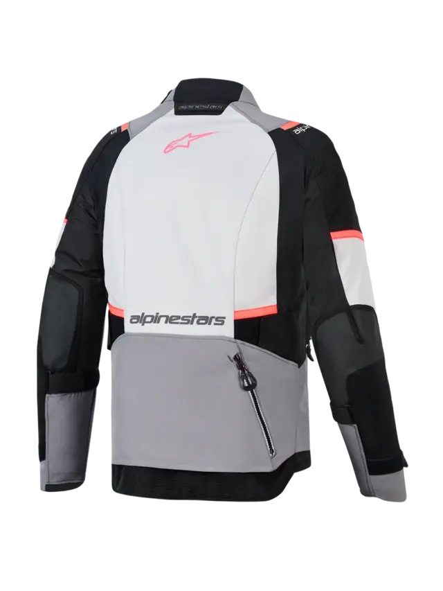 Alpinestars Dame Andes v4  MC-Jakke Grå/Rød 