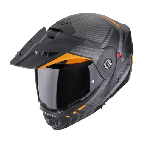 Scorpion ADX-2 LEWIS Svart Matt/Oransje LEWIS Svart Matt/Oransje