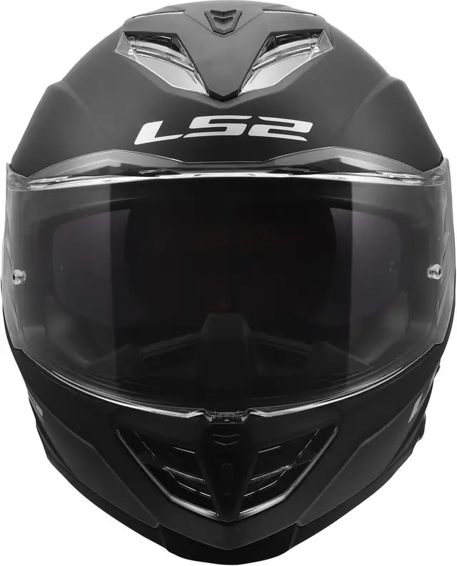 LS2 MC-Hjelm FF818 Storm III Matt Svart 