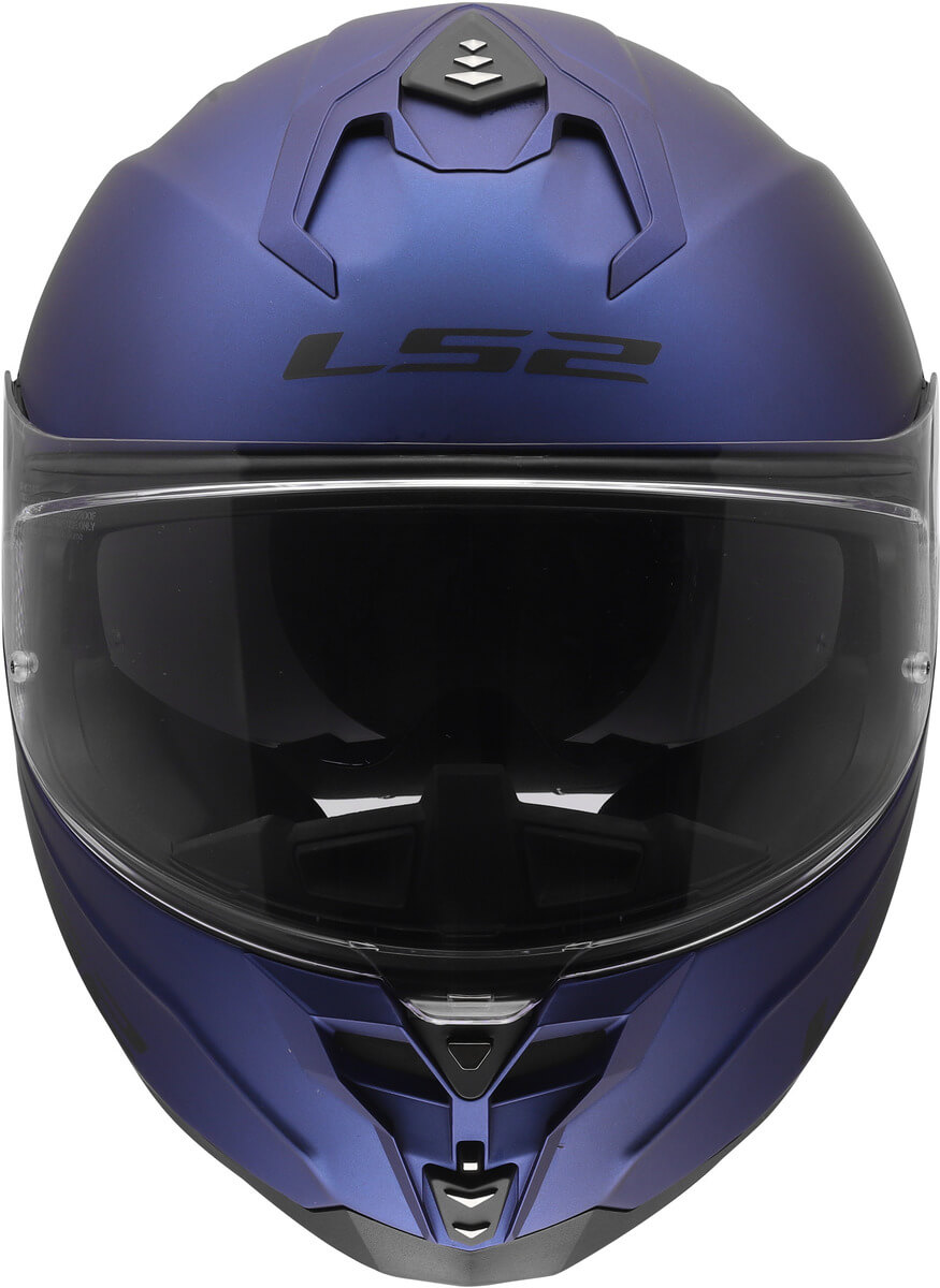 LS2 MC-Hjelm FF817 Challenger II Navy Blå 