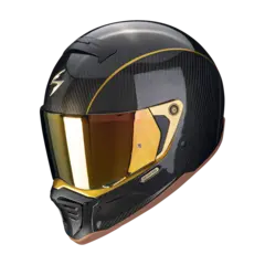 Scorpion EXO-HX1 CARBON SE Svart/Gull Kanskje den kuleste hjelmen på markedet!