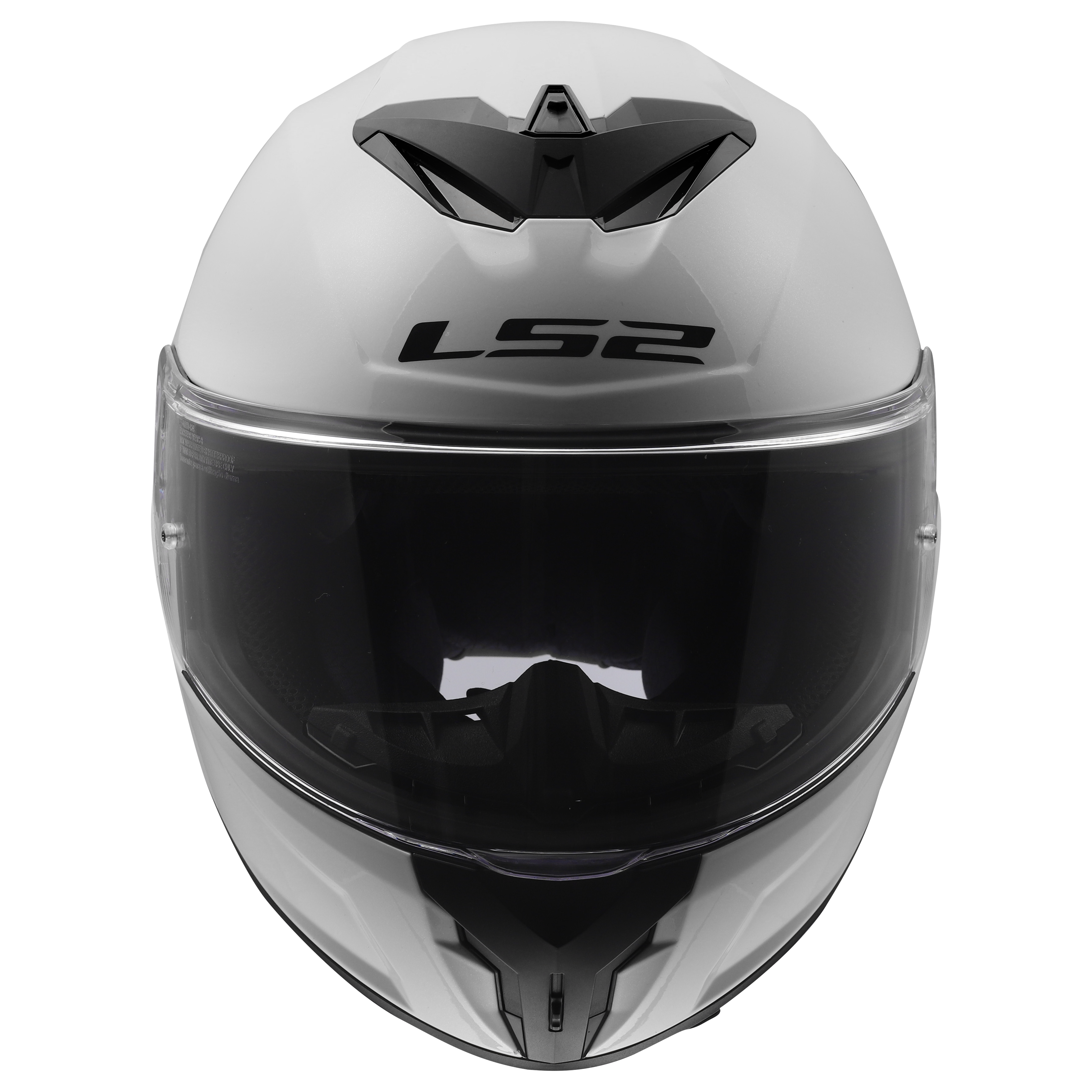 LS2 MC-Hjelm FF820 Rapid III Gloss Hvit 2XL