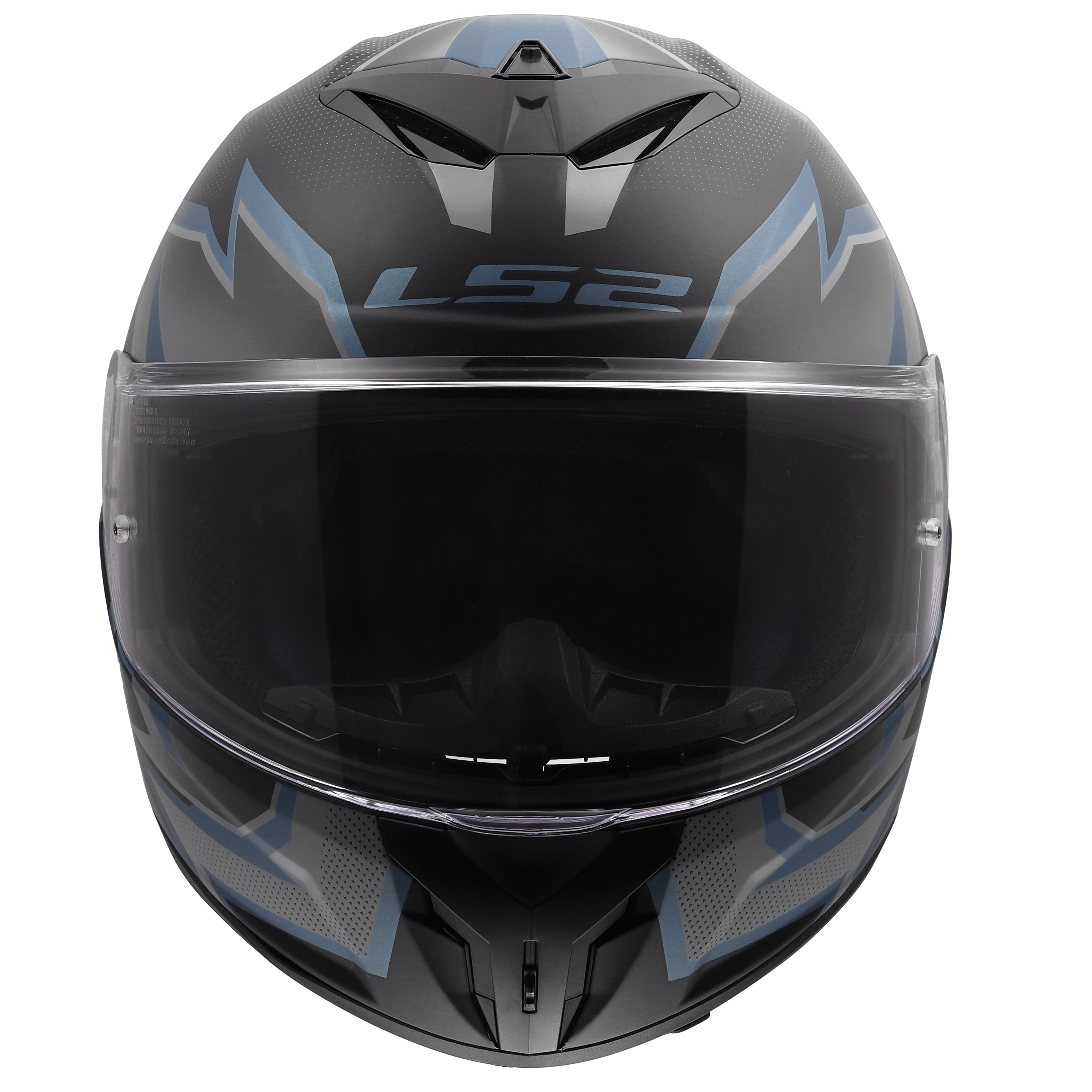 LS2 MC-Hjelm FF820 Rapid III Xtrem Blå Petrol XL 