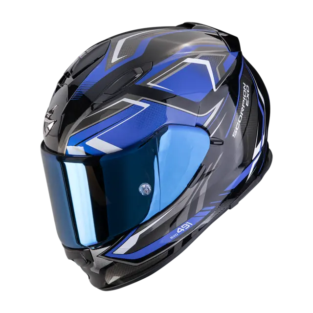 Scorpion EXO-491 ZUMO Svart/Blå En kjempegod allrounder fra Scorpion! 