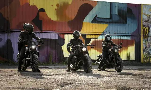 Bullfighter Café Cruiser Skinnjakke Svart 