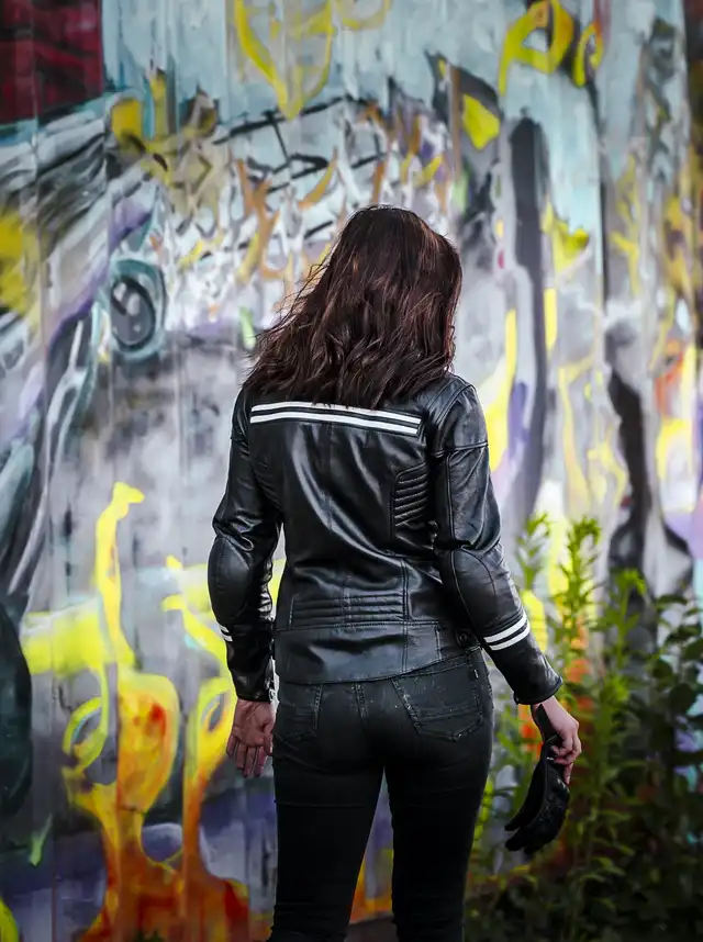 Richa Nora 2 Skinny Kevlar MC-Jeans Svart Lengde: 32 