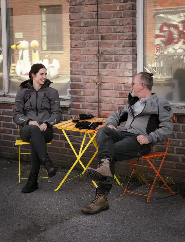 Sweep Flawless Softshell MC-Jakke Grå 