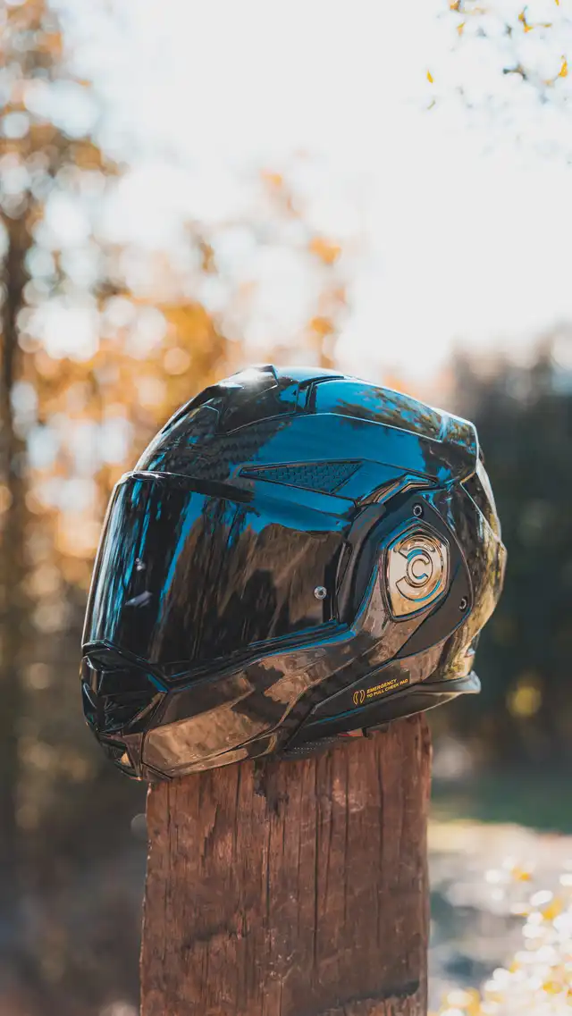 LS2 Åpningshjelm FF901 Advant X Gloss Carbon 