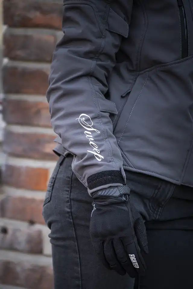 Sweep Flawless Softshell MC-Jakke Grå 