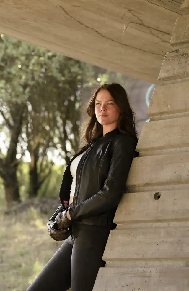 Sweep Mamba Dame Skinnjakke Svart 