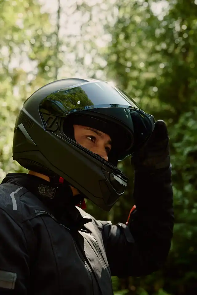 Bullfighter MC-Hjelm FF983 Striker Matt Svart 