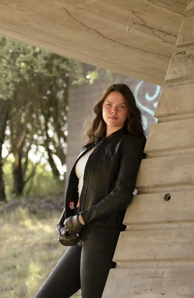 Sweep Mamba Dame Skinnjakke Svart 