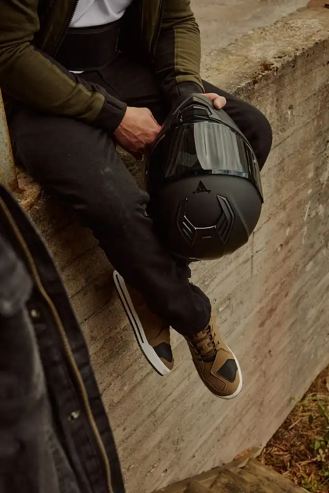 Bullfighter MC-Hjelm FF983 Striker Matt Svart 