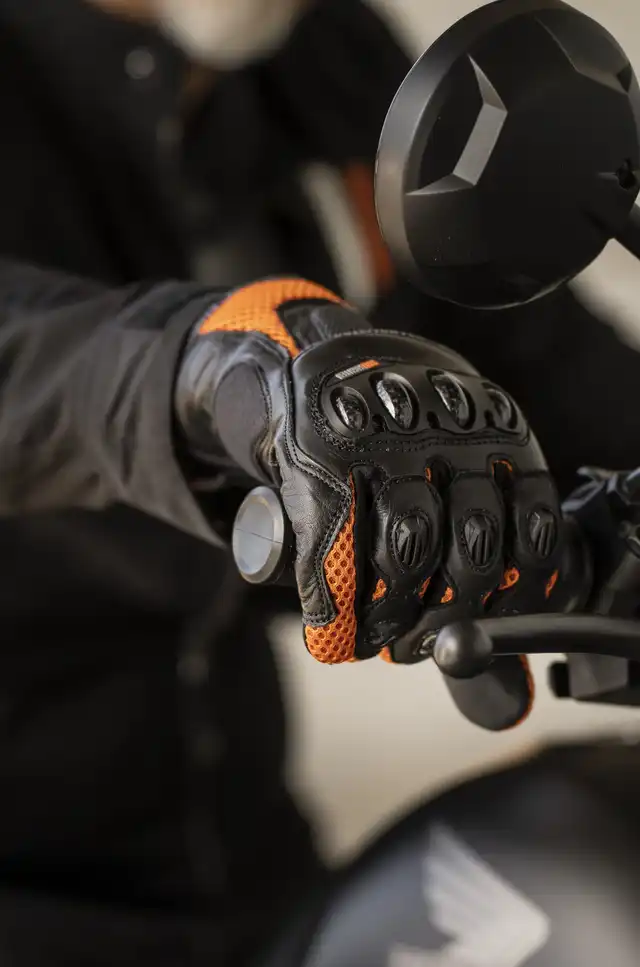 Bullfighter Freerider Mesh Hanske Oransje 