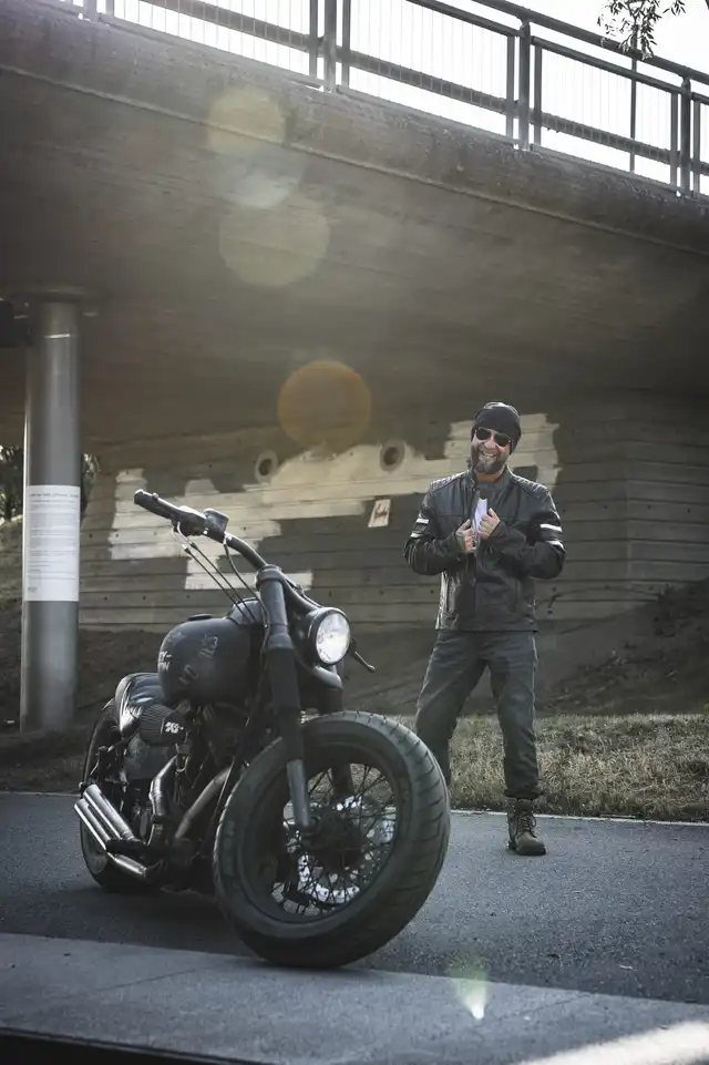 Bullfighter Cobra Kevlar MC-Jeans Lysegrå Lengde:32 