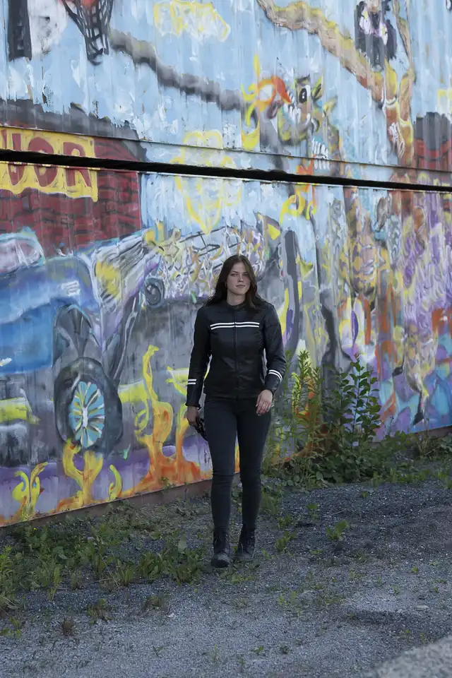 Sweep Union Dame Skinnjakke Svart 