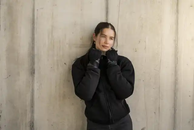 Bullfighter Viking Kevlar MC-Hoodie Svart 