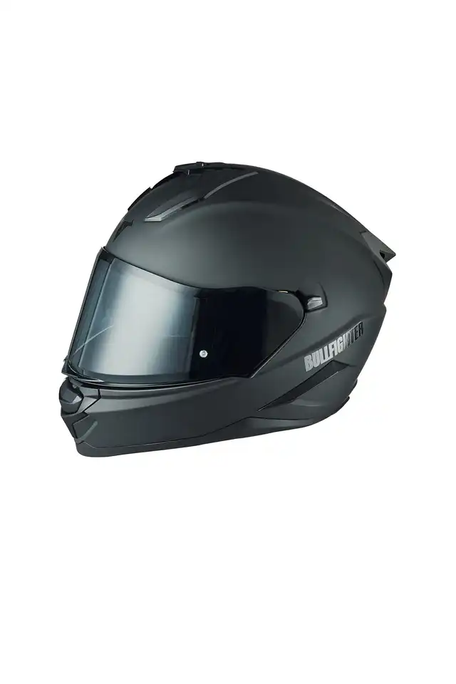 Bullfighter MC-Hjelm FF983 Striker Matt Svart 