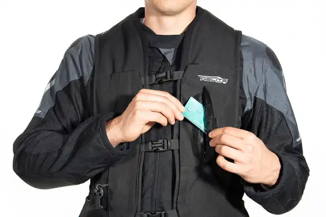 Helite Turtle II Airbag Svart - Mekanisk 