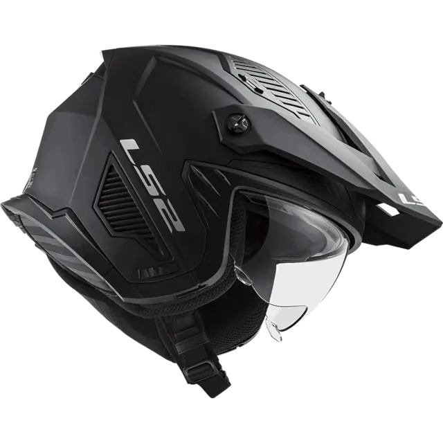 LS2 Halvhjelm OF606 Drifter Solid Matt Svart 