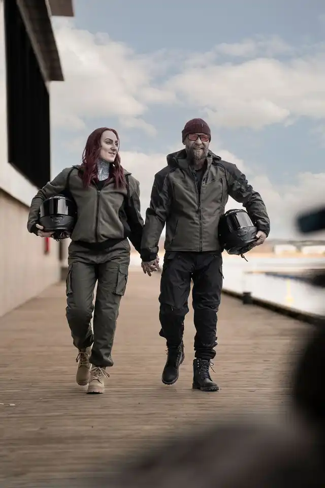 Bullfighter Clint Cargo MC-Jeans Millitær Grønn - L32 