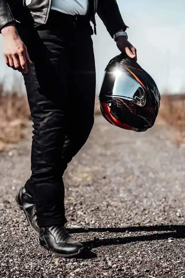 Richa Jegging Kevlar MC-Jeans Herre Svart Lengde: 30 