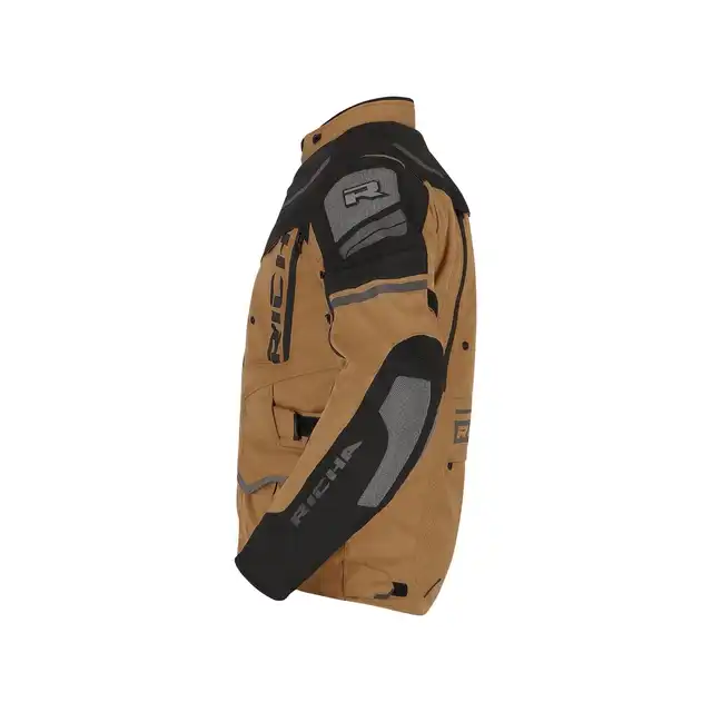 Richa Infinity 2 Adventure MC-Jakke Camel/Svart 