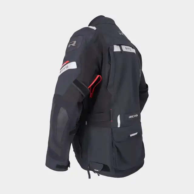 Richa Armada G-Tex Pro MC-Jakke Svart 