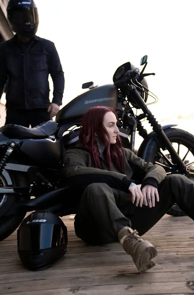 Bullfighter Kommando MC-Jakke Svart 