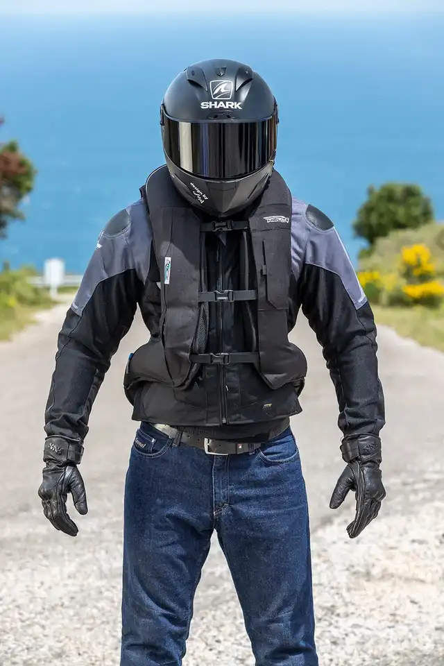 Helite Turtle II Airbag Svart - Mekanisk 