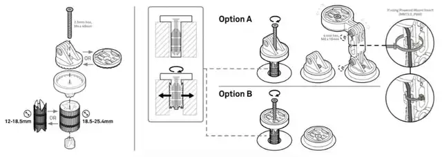 Beeline Moto 2 Fork Stem Mount Stem Mount 