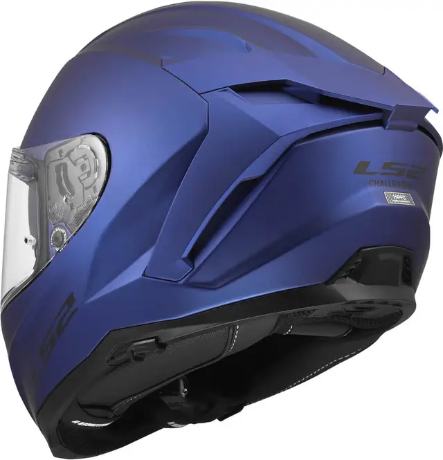 LS2 MC-Hjelm FF817 Challenger II Navy Blå 