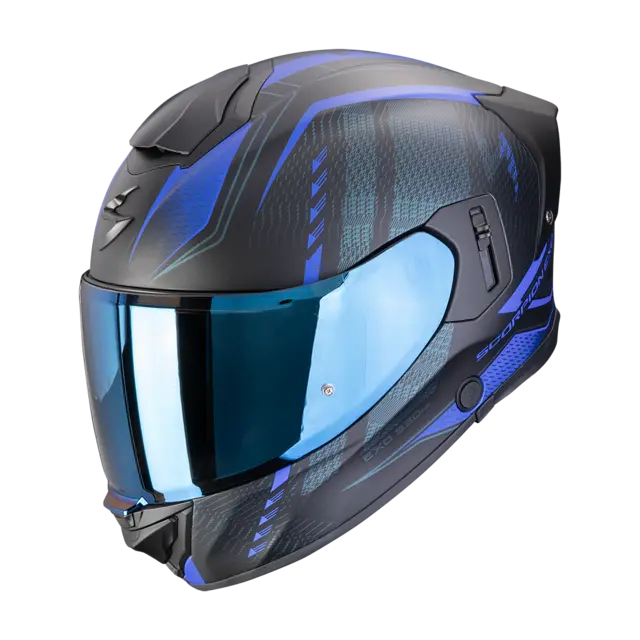 Scorpion EXO-530 AIR THERAS Svart/Blå 